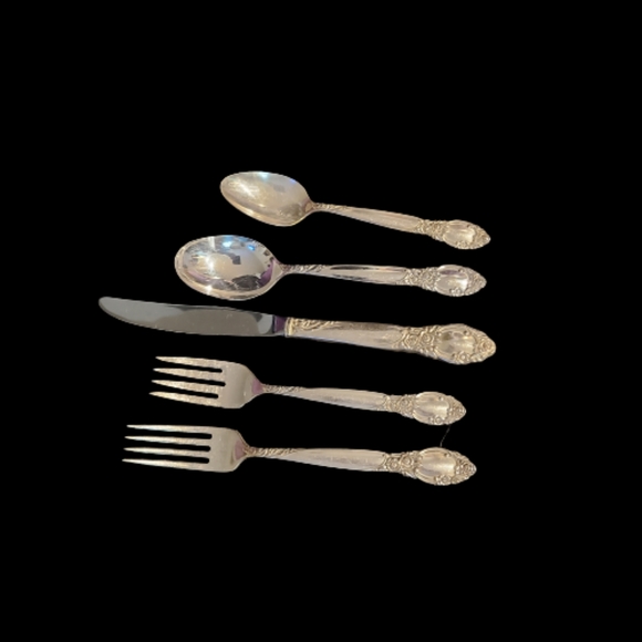 *Oneida Community Ballard Pattern SILVERPLATE 1953 by Community Service Set - Picture 6 of 7